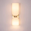 Aplique de pared de hierro y cristal LED de lujo | boxzora