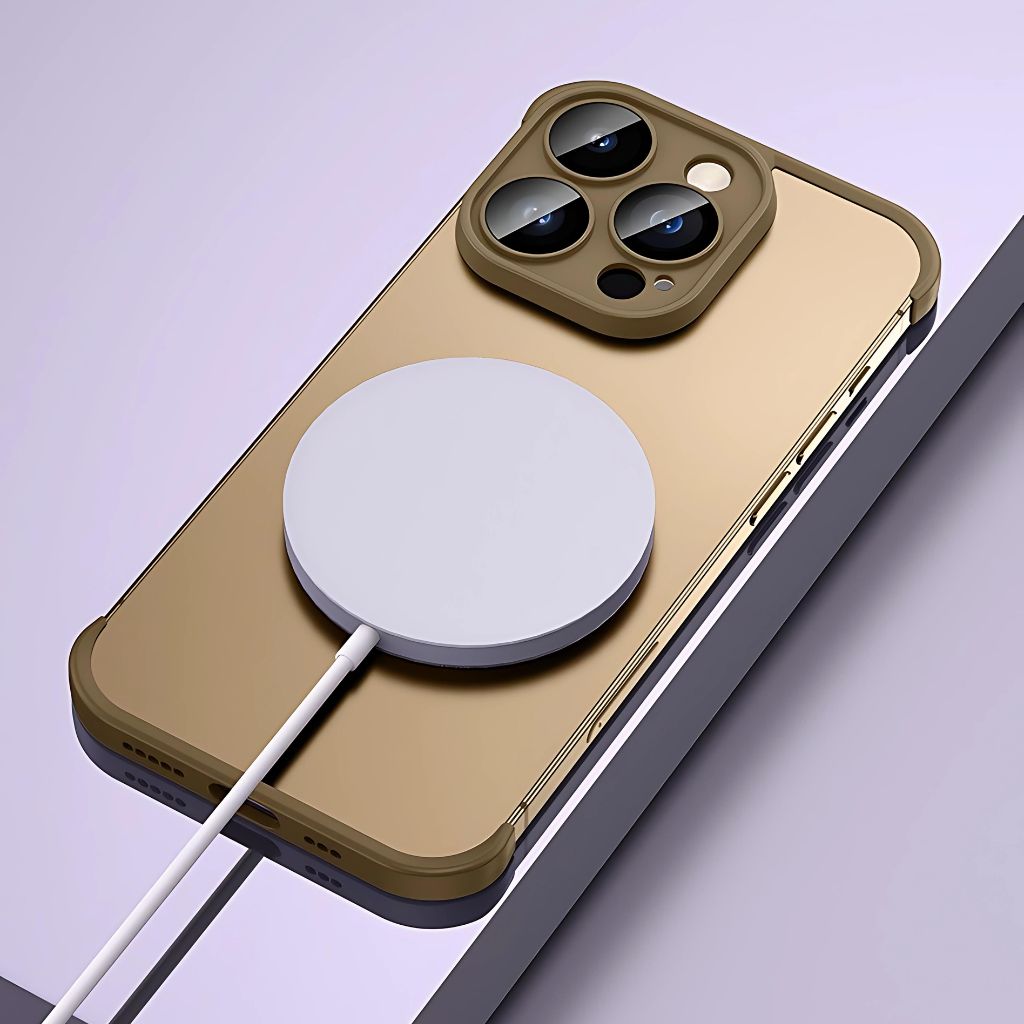 Minimalistyczne smukłe etui ochronne — kompatybilne z MagSafe, ultracienka ochrona