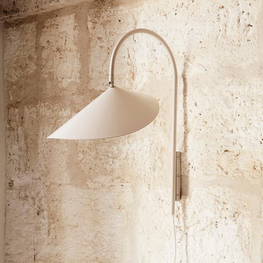 Minimalistisk dreibar kreativ vegglampe for soverom | boxzora