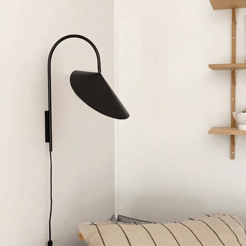 Minimalistische draaibare creatieve wandlamp voor de slaapkamer | boxzora