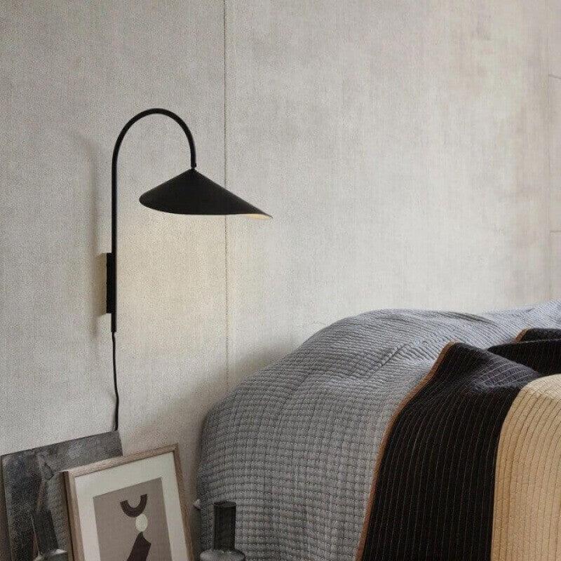 Minimalistisk dreibar kreativ vegglampe for soverom | boxzora
