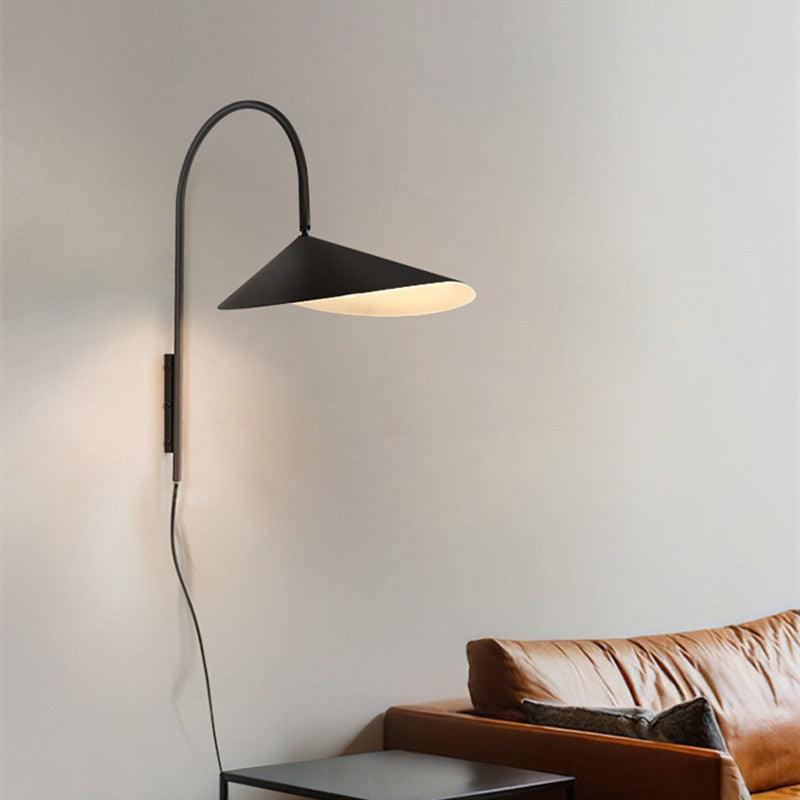 Minimalistisk dreibar kreativ vegglampe for soverom | boxzora
