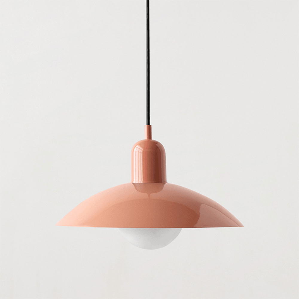 Nordycka minimalistyczna biała lampa wisząca chroniąca wzrok | boxzora