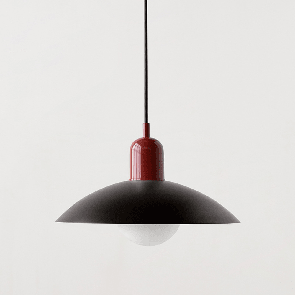 Nordycka minimalistyczna biała lampa wisząca chroniąca wzrok | boxzora