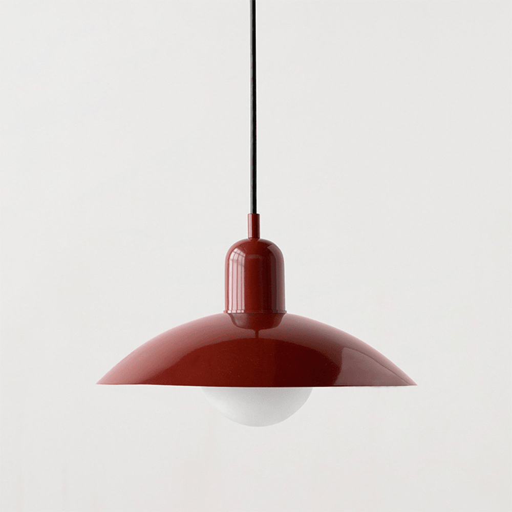 Nordycka minimalistyczna biała lampa wisząca chroniąca wzrok | boxzora