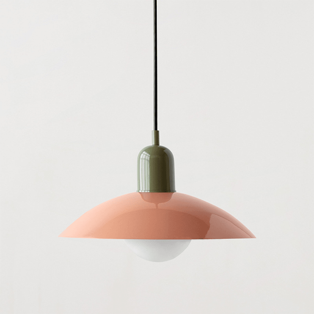 Nordycka minimalistyczna biała lampa wisząca chroniąca wzrok | boxzora