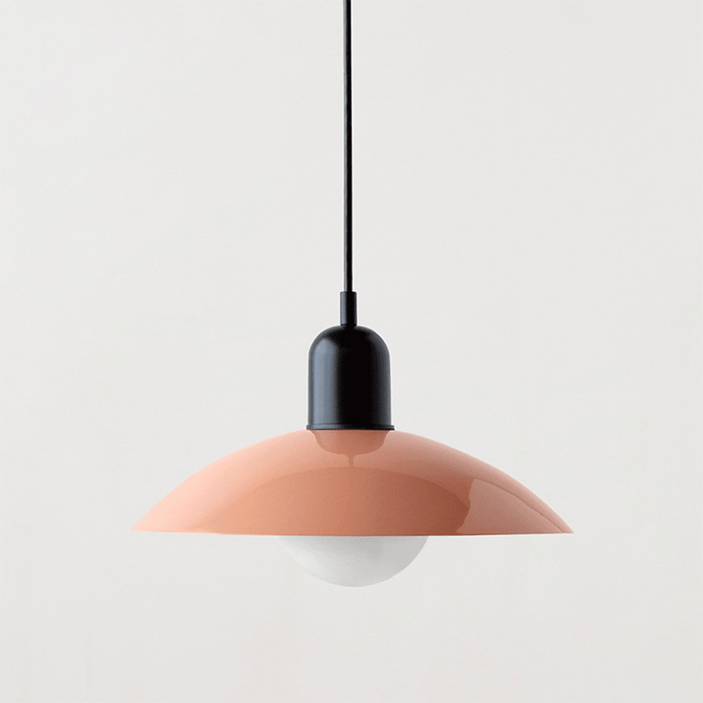 Nordycka minimalistyczna biała lampa wisząca chroniąca wzrok | boxzora