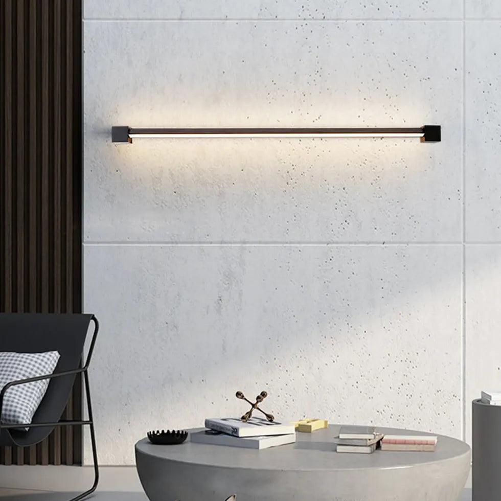 Minimalistyczna długa obrotowa lampa obrazowa do korytarza | boxzora