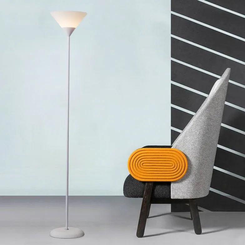 Moderne minimalistische schwarze LED-Stehlampe | boxzora