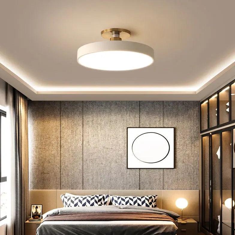 Modern Acrylic Circular Ceiling Light for Bedroom | boxzora