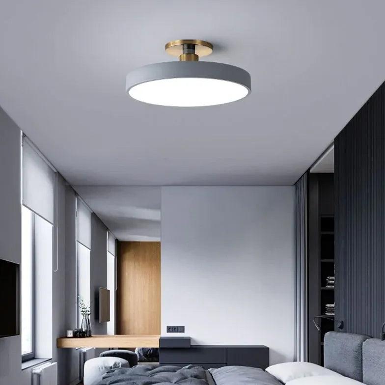 Modern Acrylic Circular Ceiling Light for Bedroom | boxzora