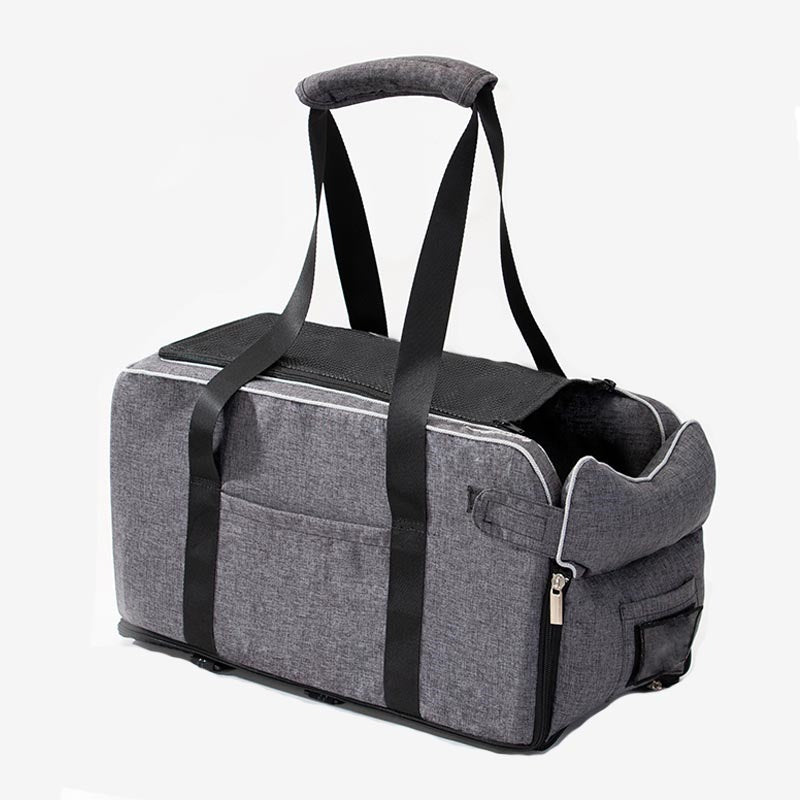 Center Console Dog Car Seat — Bite-Resistant, Machine Washable, Compact Design