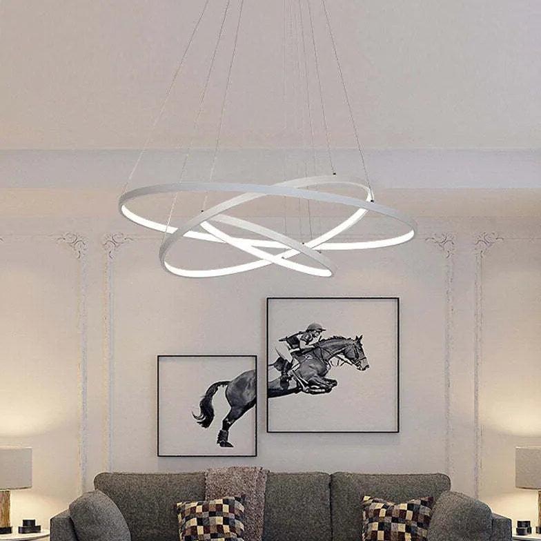 Minimalistyczna okrągła lampa wisząca do jadalni | boxzora
