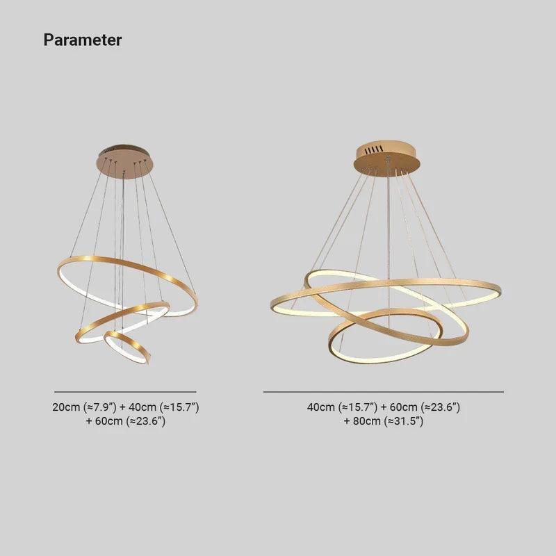 Minimalistyczna okrągła lampa wisząca do jadalni | boxzora