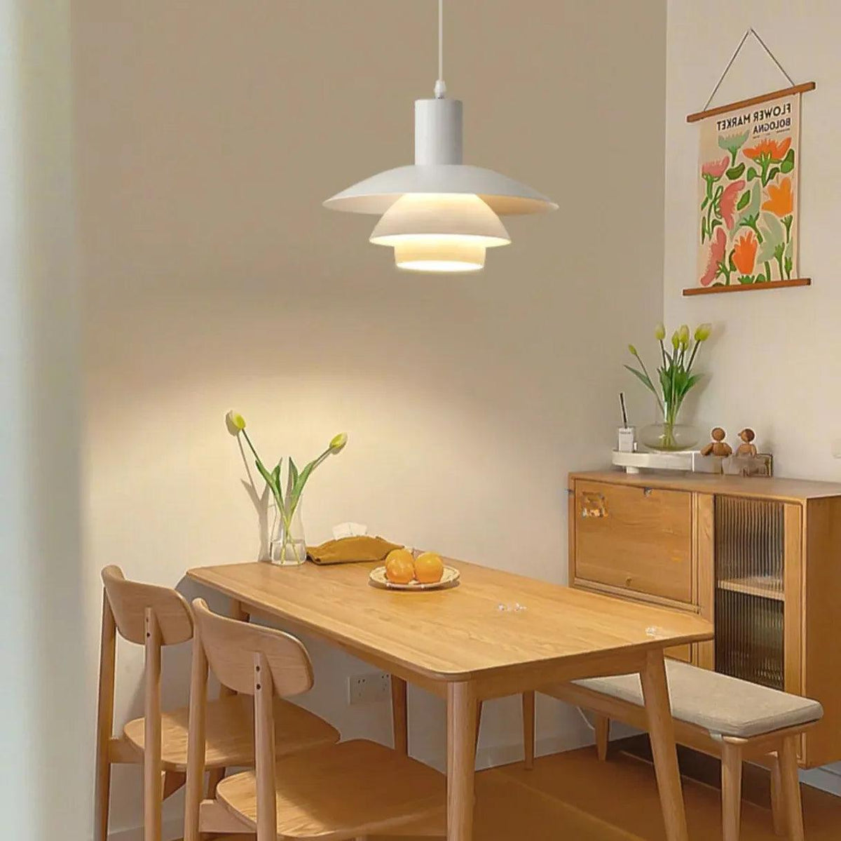 Lampă suspendată LED modernă, eficientă energetic, pentru sufragerie | boxzora