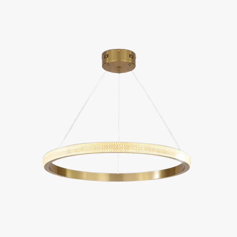 Lámparas colgantes LED de aro de lujo | boxzora