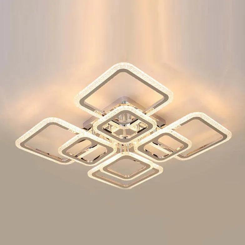 Modern Rectangular Acrylic LED Ceiling Lights | boxzora