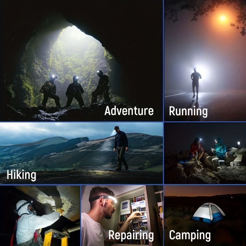 NightRunner Pro LED -otsalamppu – 1500 lumenia, leveä etunauha, säädettävä hihna