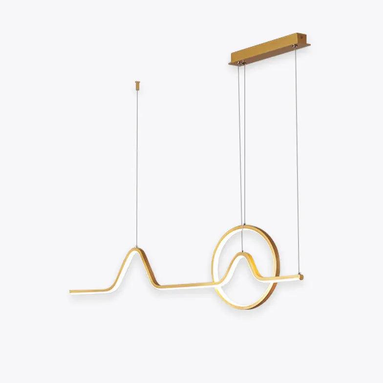 Suspension linéaire moderne minimaliste pour cuisine | boxzora