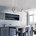 Suspension linéaire moderne minimaliste pour cuisine | boxzora