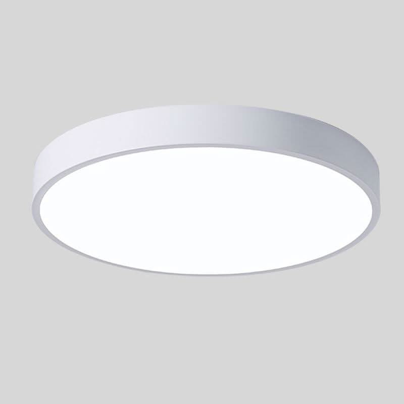Plafonnier LED Macaron en bois – Design nordique de 23–30cm