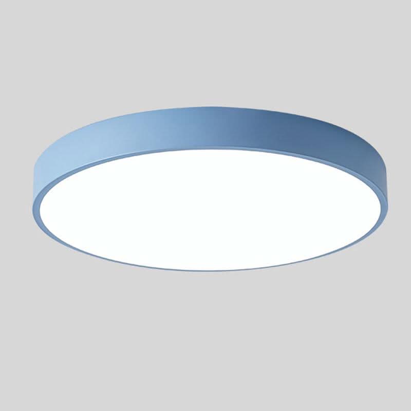 Plafonnier LED Macaron en bois – Design nordique de 23–30cm