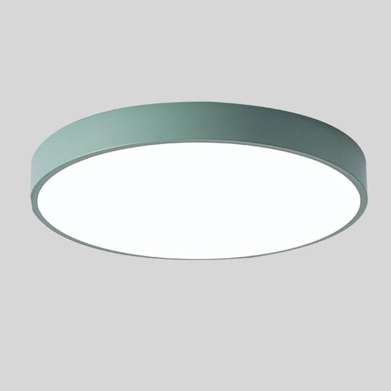 Plafonnier LED Macaron en bois – Design nordique de 23–30cm