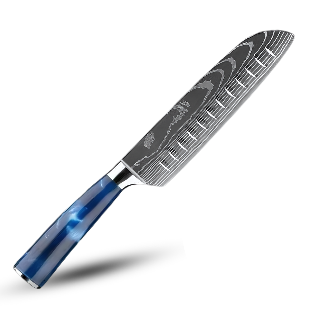 Ocean Blue Premium Japanese Kitchen Knife Set