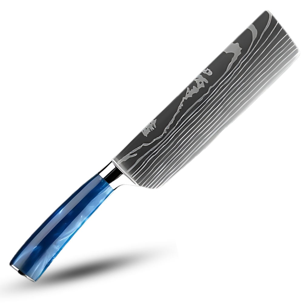 Ocean Blue Premium Japanese Kitchen Knife Set