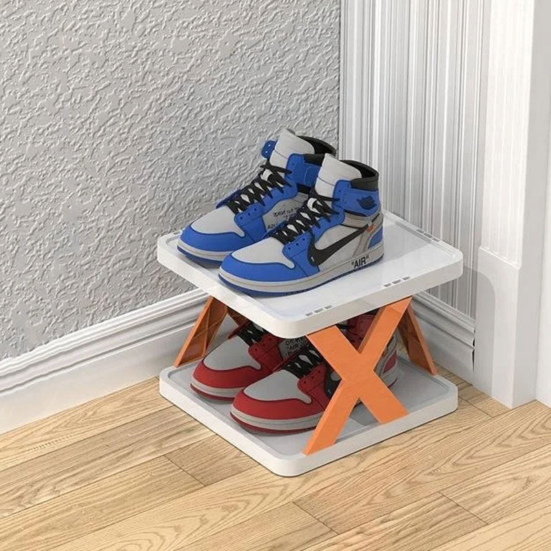 Space-Saving Shoe Rack — Modern Minimalist Design