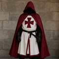 Completo da cavaliere templare ORDERIX — Costume storico medievale