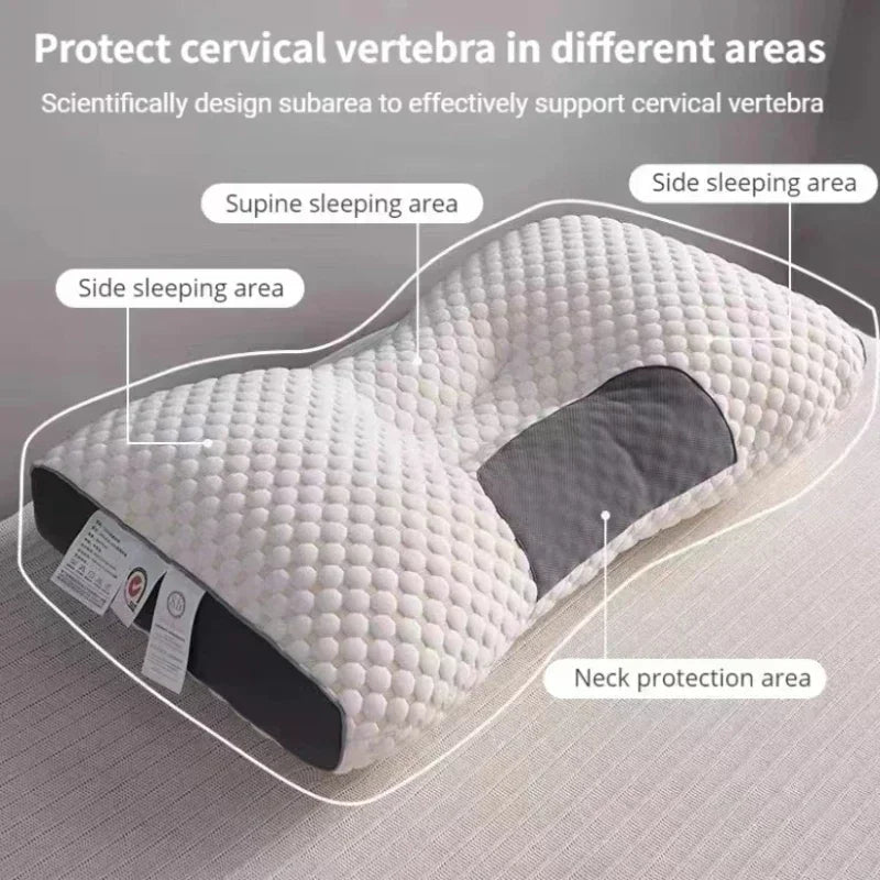 Oreiller orthopédique RelaxForm - Système de massage intégré