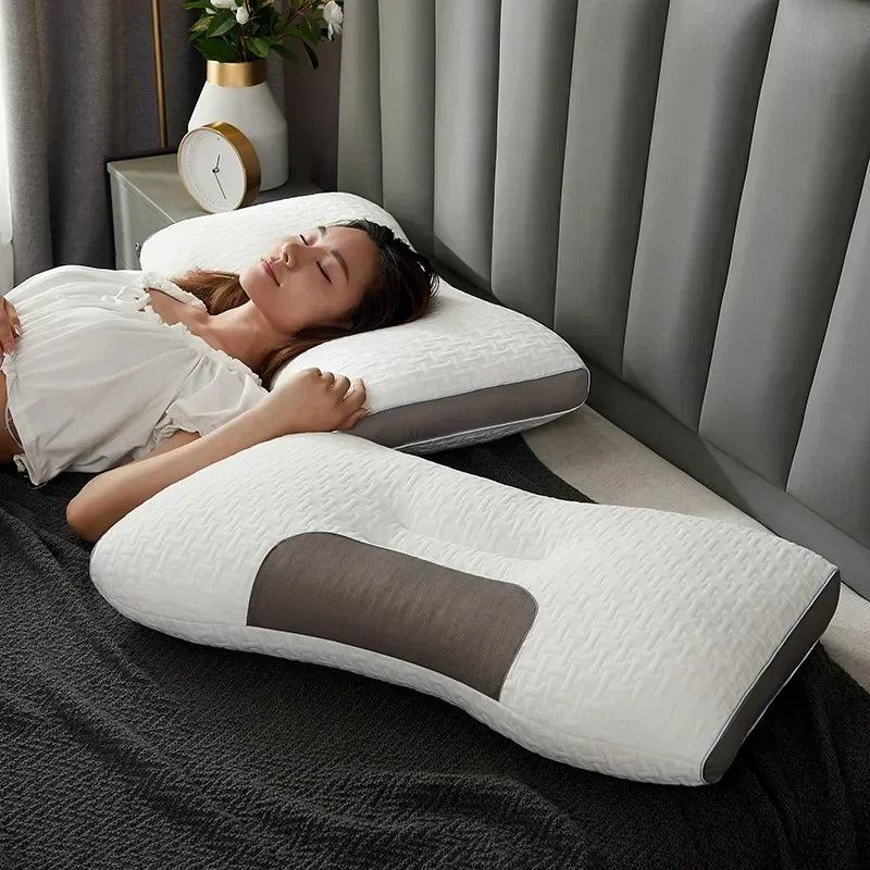 Oreiller orthopédique RelaxForm - Système de massage intégré