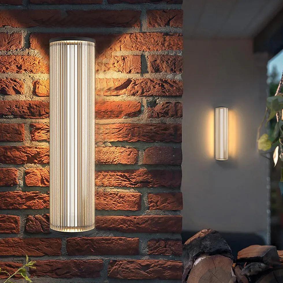 מנורת קיר חיצונית מודרנית LED עמידה למים לקיר חיצוני | boxzora