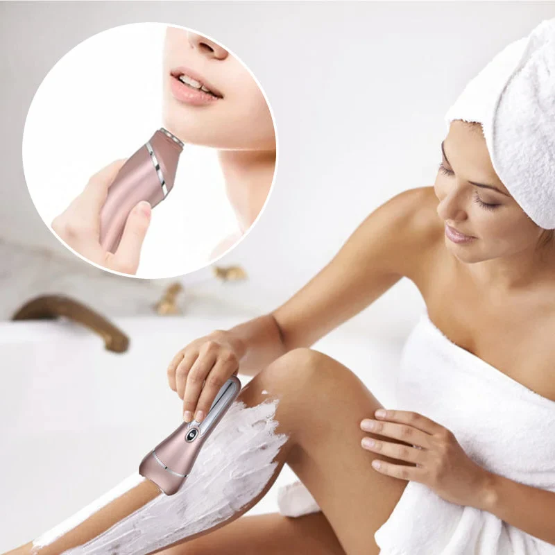 Women's 3-in-1 Waterproof Electric Shaver — Multi-Area Grooming Tool