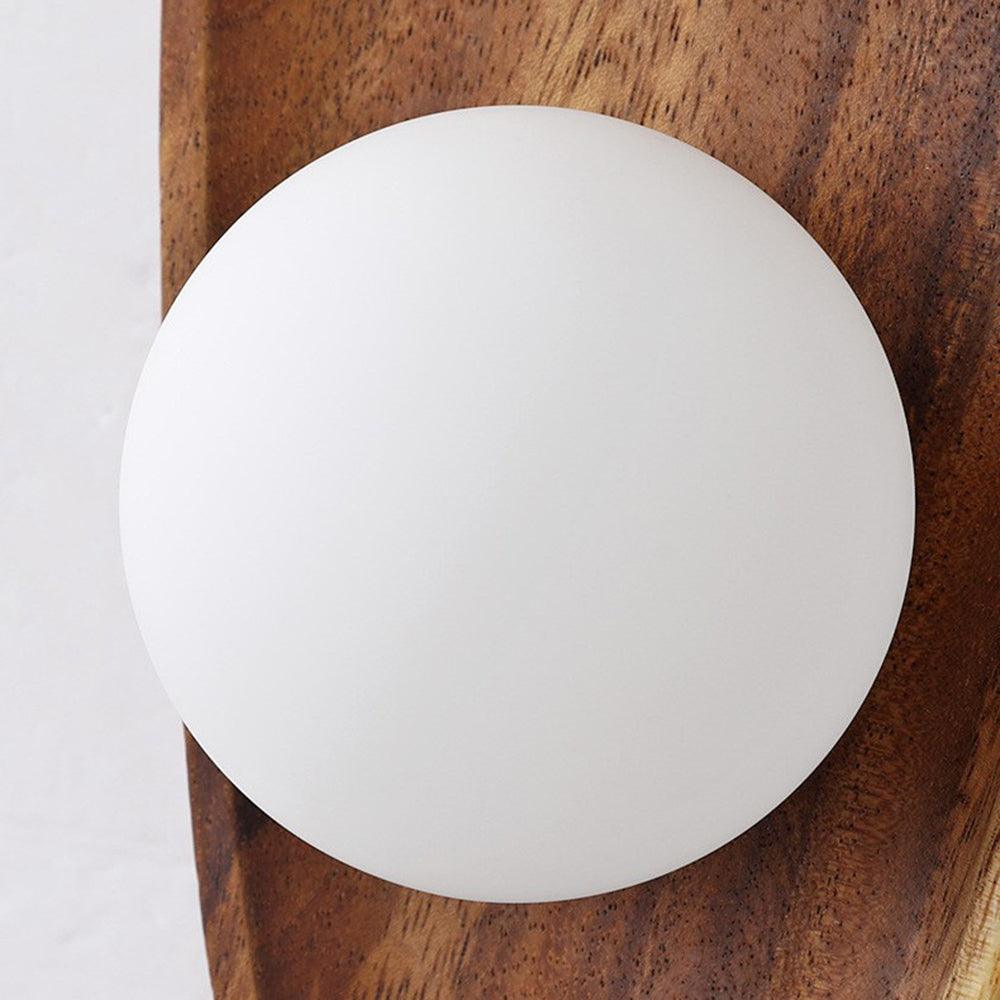 Lámpara de pared moderna de madera para dormitorio | boxzora