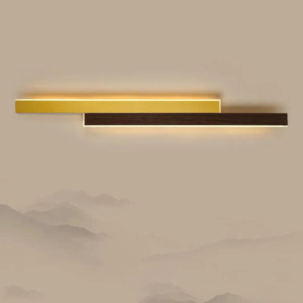 Minimalistyczna listwowa lampa ścienna LED do sypialni | boxzora