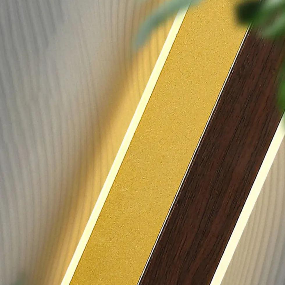 Minimalistyczna listwowa lampa ścienna LED do sypialni | boxzora
