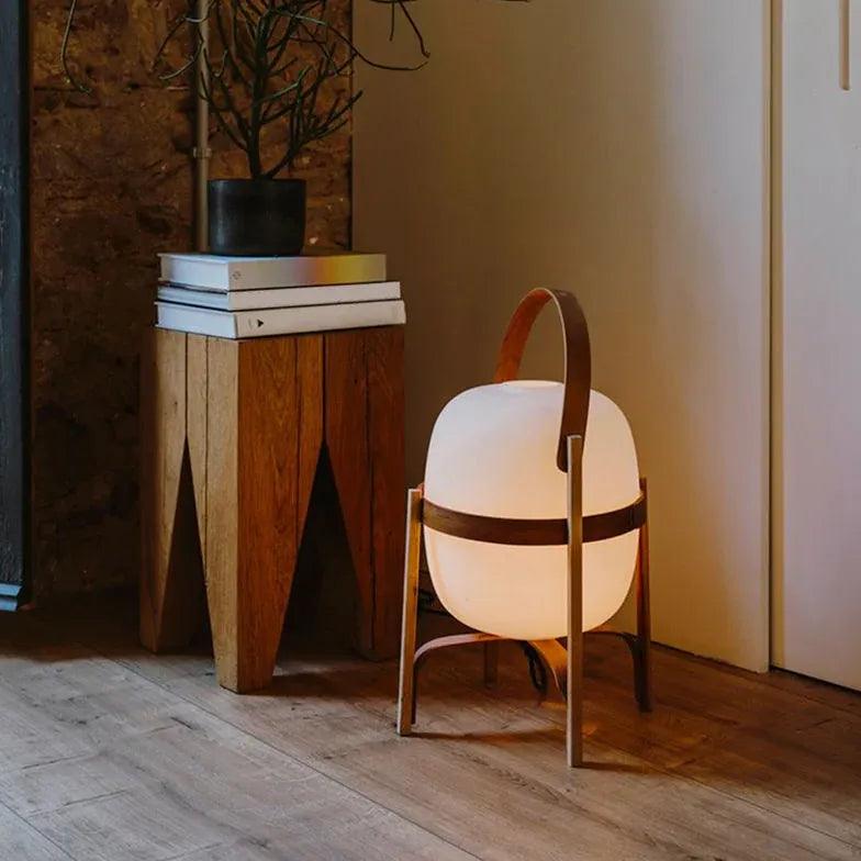 Moderne tragbare Glas-Stehlampe fürs Wohnzimmer | boxzora