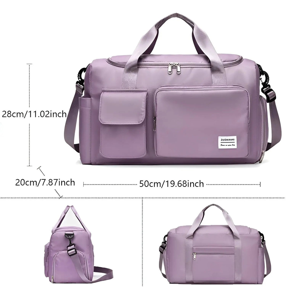 VoyagePro stor vanntett weekendbag