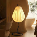 Lampe de sol moderne japonaise en forme de poire, en soie | boxzora
