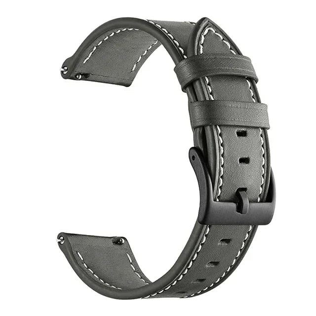 Bracelet connecté Huawei GT 3 2 en cuir - Fermoir à boucle métallique