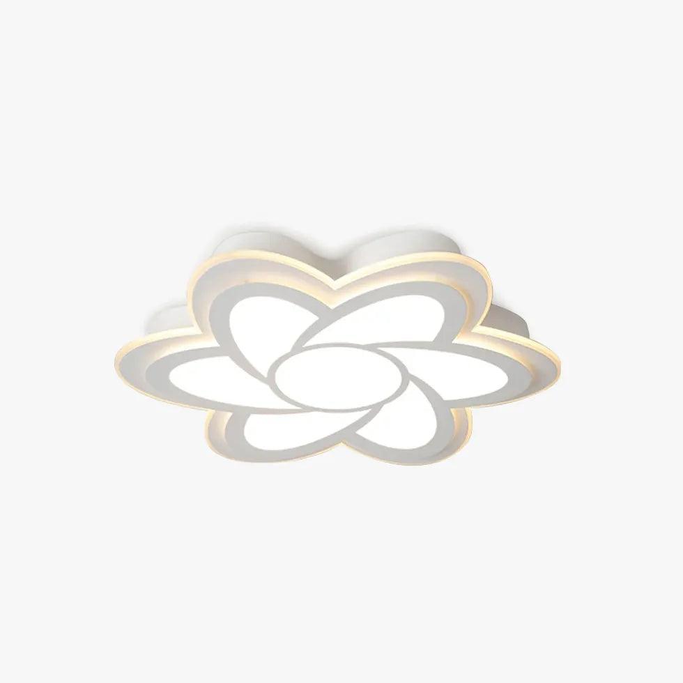 Modern Acrylic Crystal Flower Shaped Ceiling Light | boxzora