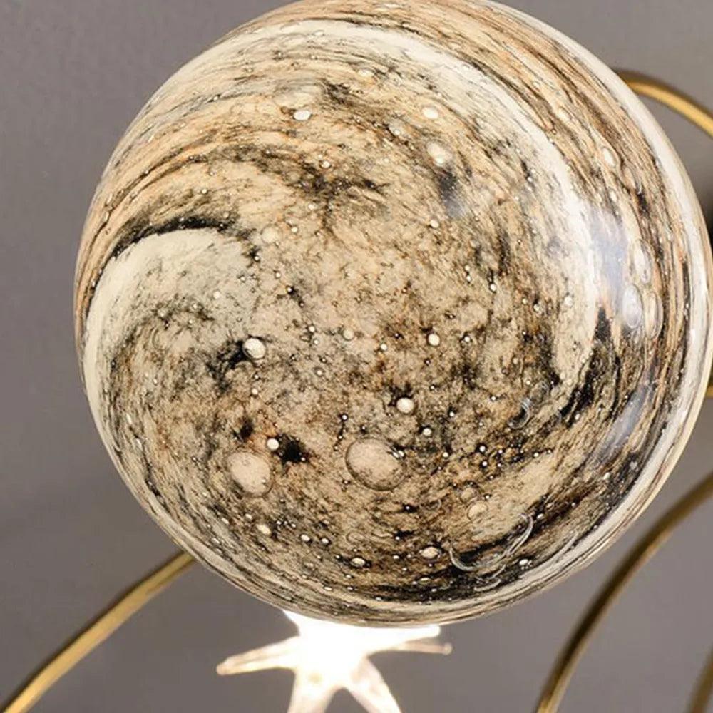 Plafonnier nordique LED en verre en forme d’étoiles pour chambre | boxzora