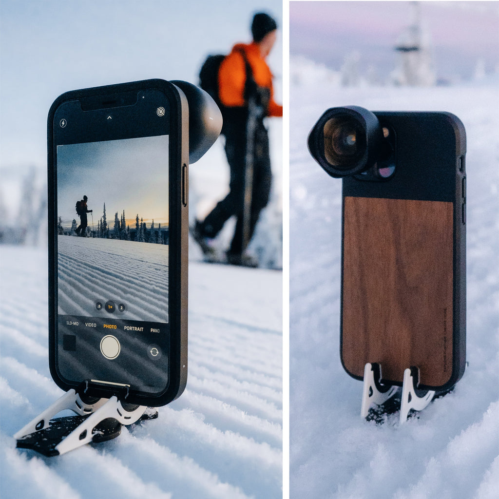 SnapFold-siirrettävä puhelinteline — yleismallinen, ohut taittuva rakenne