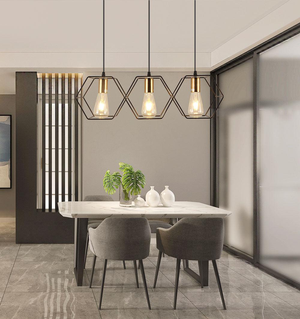 Candeeiros pendentes industriais de ferro em forma de LOFT | boxzora