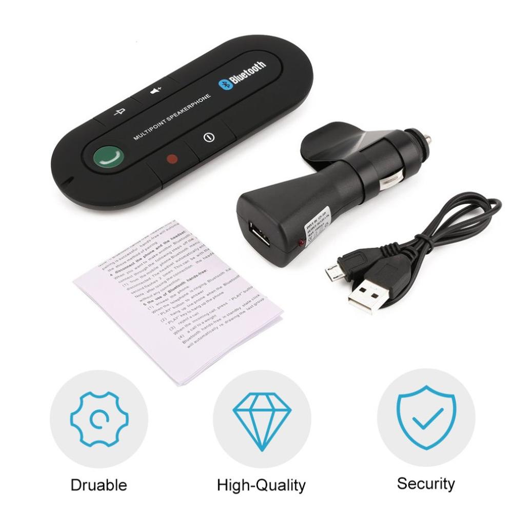 Bluetooth車載スピーカーフォン - マグネット式ハンズフリーマウント