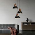 Lámpara LED de techo de madera Nordic Single Macaron | boxzora