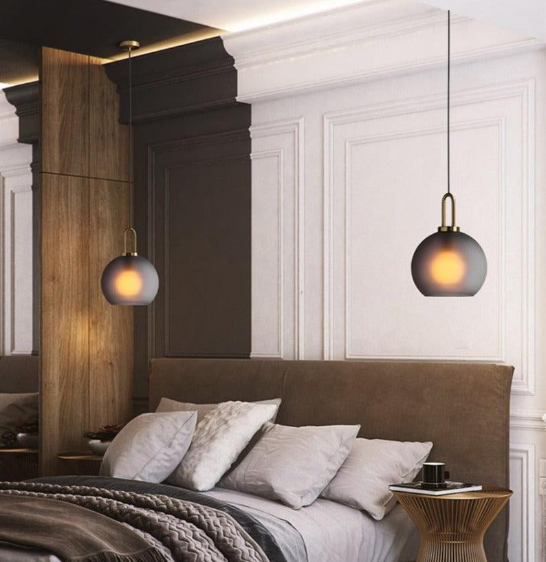 Nordisk pendellampe i klart glas | boxzora