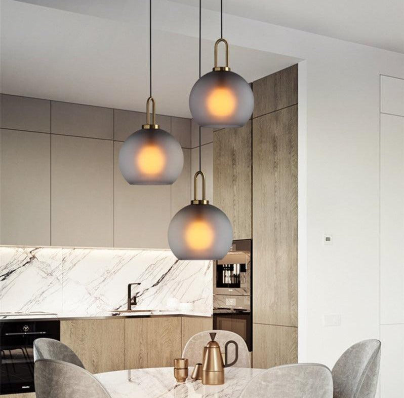 Nordisk pendellampe i klart glas | boxzora